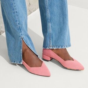 BRAND NEW Rothy’s The High Point Heels in Tulip